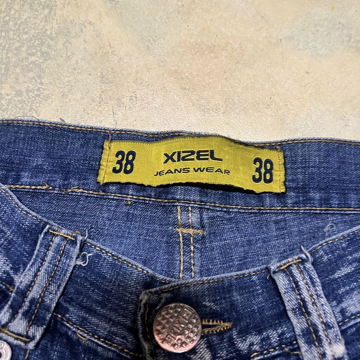 Japanese Brand Japanese Brand Multipockets Distressed Style Denim Jeans Size US 35 - 7 Thumbnail