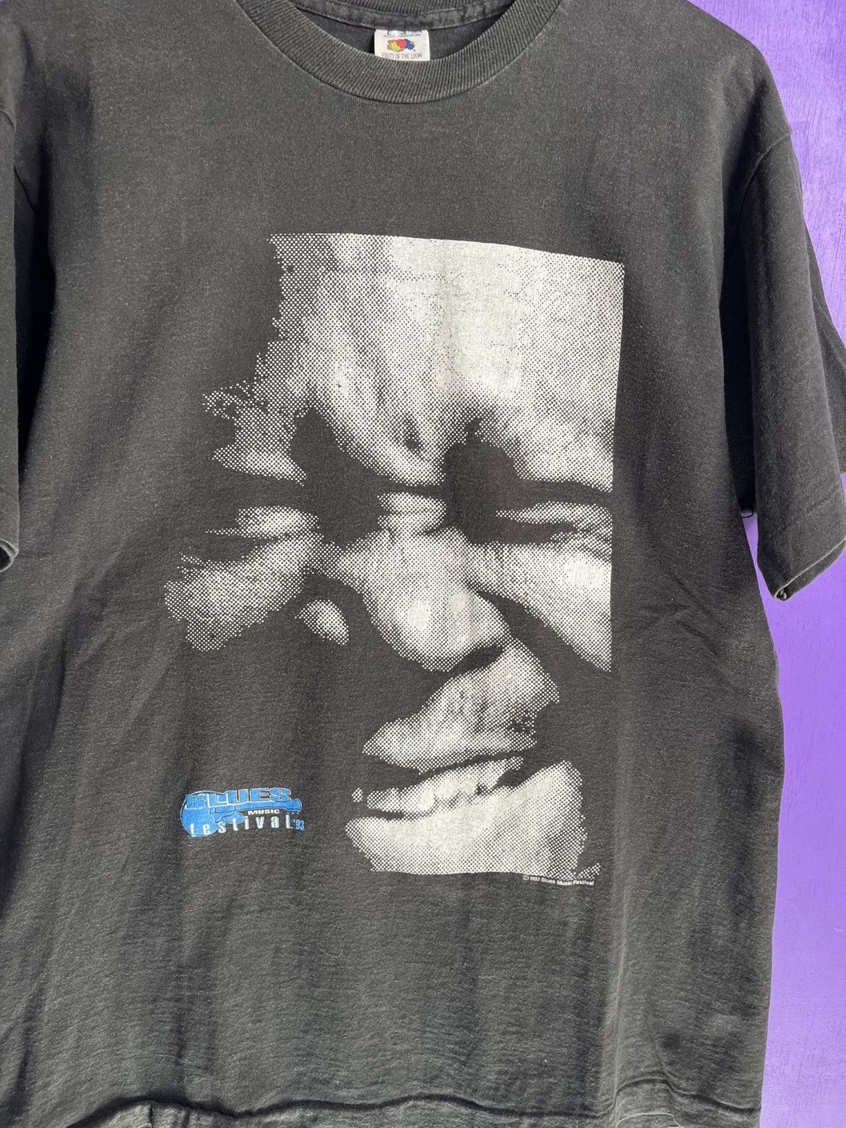 Vintage Vintage 1993 Blues music festival jazz players t-shirt Size US L / EU 52-54 / 3 - 3 Thumbnail