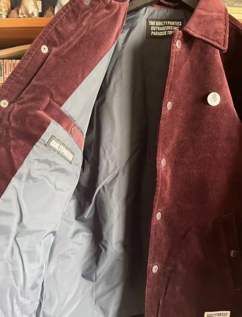 Wacko Maria Wacko Maria Thick Winter Corduroy Coach Jacket Size US S / EU 44-46 / 1 - 3 Thumbnail