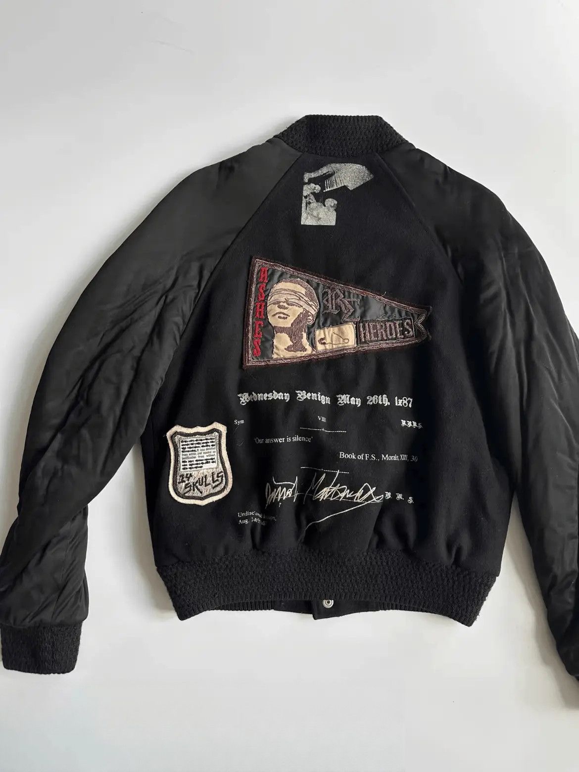 Raf Simons Raf Simons AW04-05 'Waves' Shipwreck Jacket | Grailed