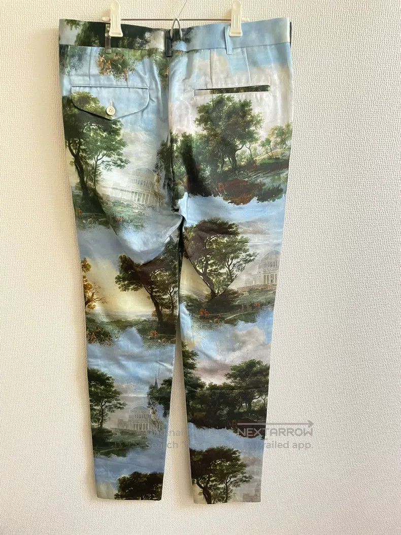 Comme des Garcons Comme Des Garcons size S Main Line Scenery Printed Pants Size 23" - 2 Thumbnail
