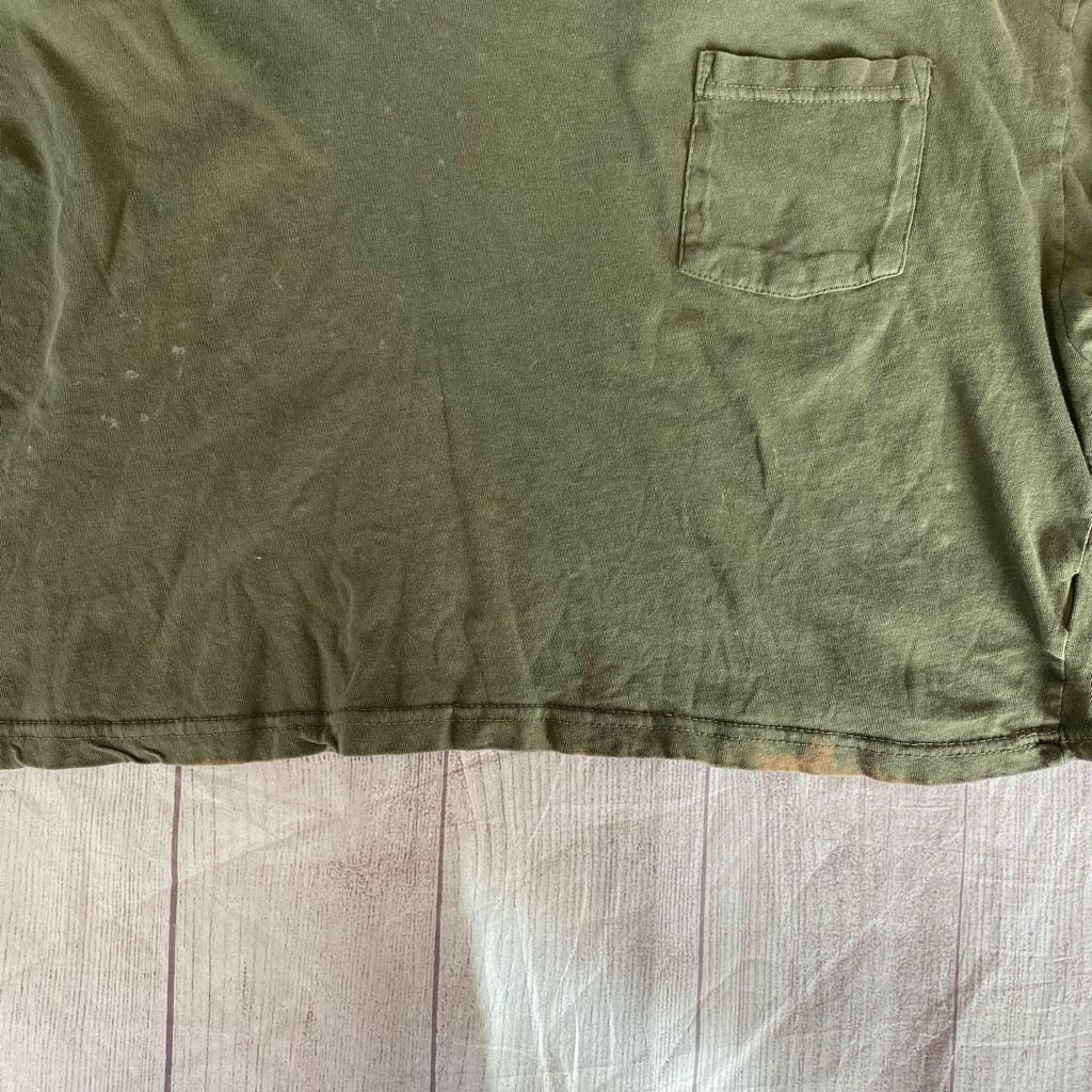 Other Bloom pop women S Crewneck short sleeve crop top olive green w/white dots Size S / US 4 / IT 40 - 5 Thumbnail