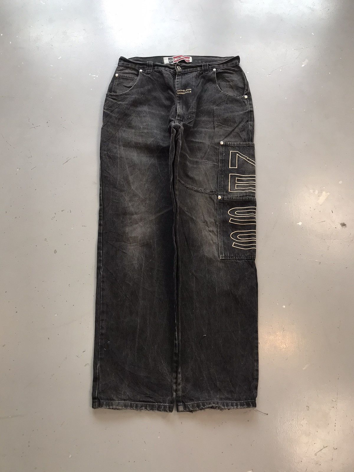 JNCO × Southpole × Vintage Vintage nickelson straight fit big pocket denim Size US 32 / EU 48 - 1 Thumbnail