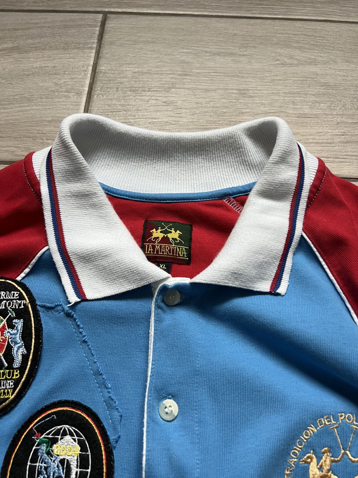Japanese Brand × Vintage Polo Ralph Lauren Style La Martina Rugby Sweatshirt France Size US XL / EU 56 / 4 - 7 Thumbnail