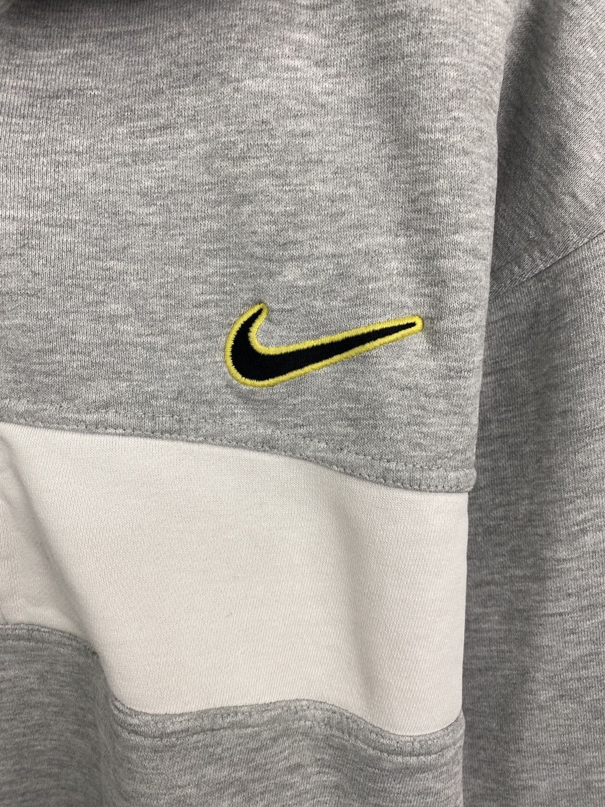 Nike 🇺🇸 Vintage 90s Nike Athletic 1/4 Zip Sweatshirt Rare Hype Size US M / EU 48-50 / 2 - 4 Thumbnail