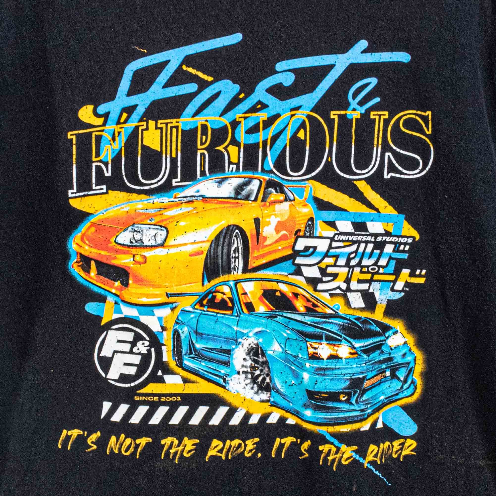Universal Studios × Vintage Fast & The Furious Universal Studios T-Shirt Y2K Theme Park Size US M / EU 48-50 / 2 - 8 Thumbnail