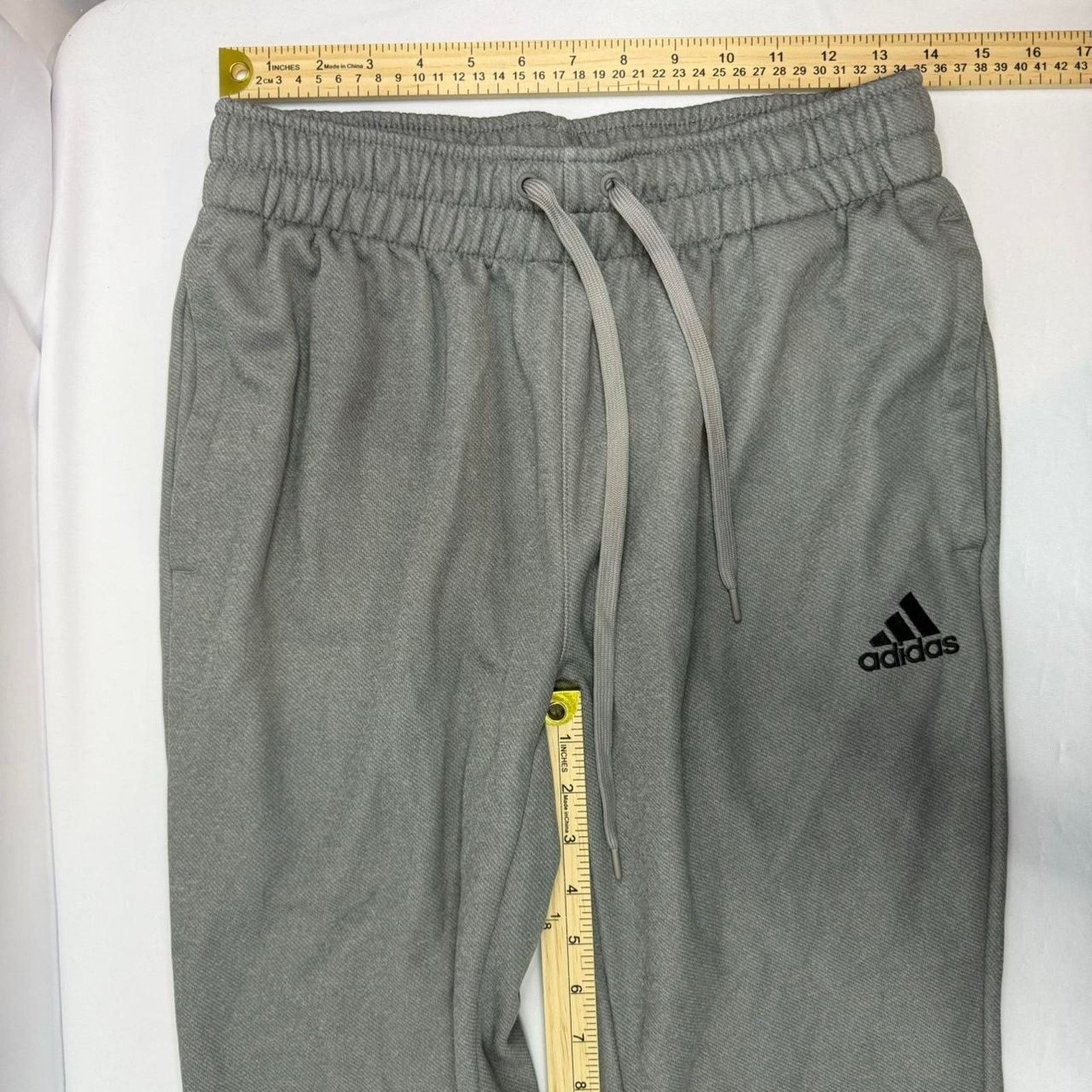 Adidas Adidas Grey Track Pants Sportswear Joggers Size Medium Size US 33 - 5 Thumbnail