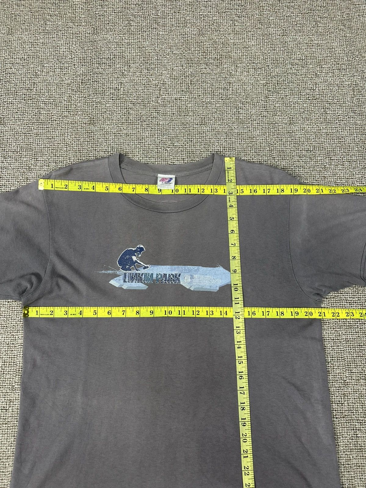 Band Tees Linkin Park Graphic Faded Tshirt A1010 Size US L / EU 52-54 / 3 - 7 Thumbnail