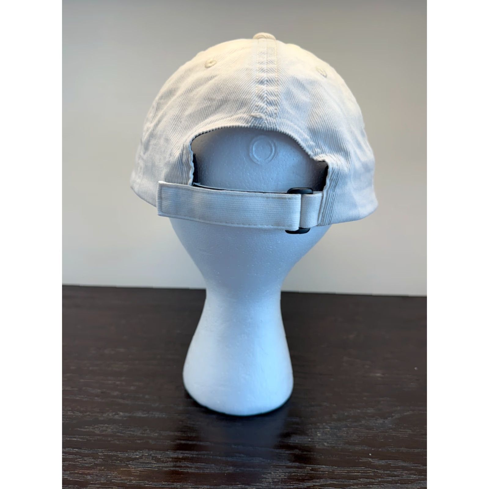Vuori Vuori Hat Cap Mens One Size White Corduroy Adjustable Strapback Baseball Cap Mens Size ONE SIZE - 4 Thumbnail