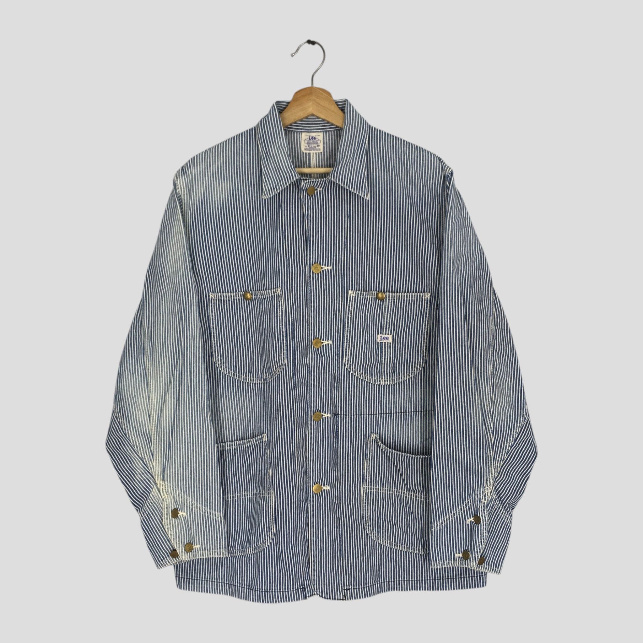 Lee Vintage 90's Lee Sanforized Denim Jacket - 1855 Size US L / EU 52-54 / 3 - 1 Thumbnail
