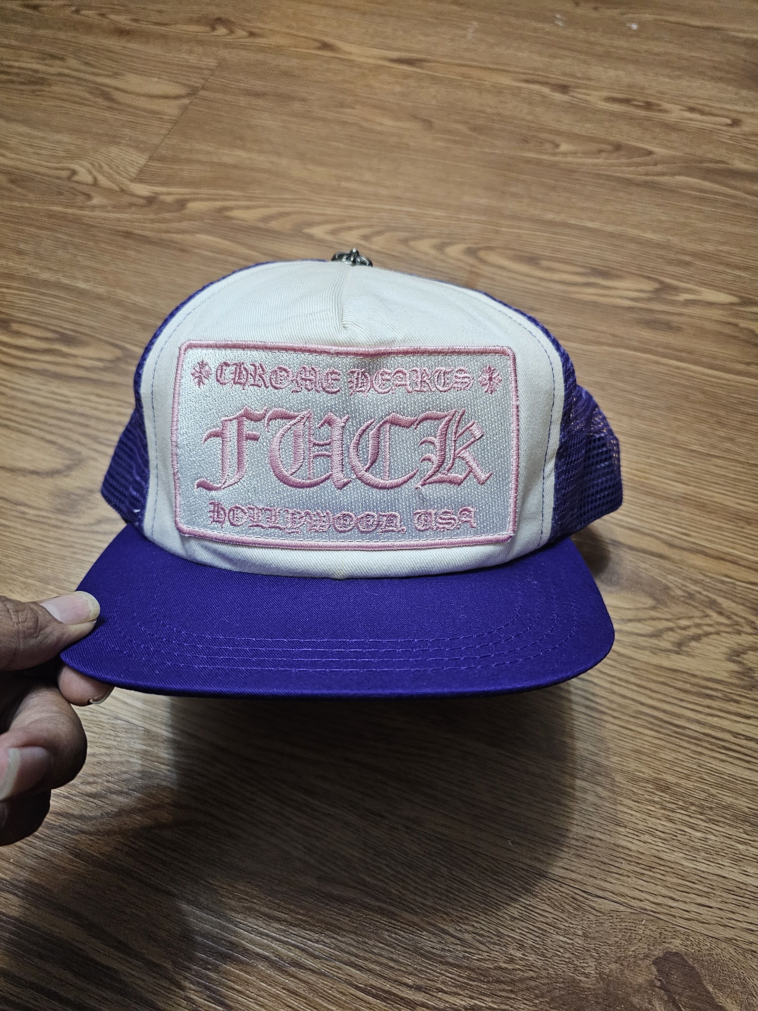 Chrome Hearts Chrome Hearts Fuck Trucker Hats | Rare Color Size ONE SIZE - 2 Thumbnail