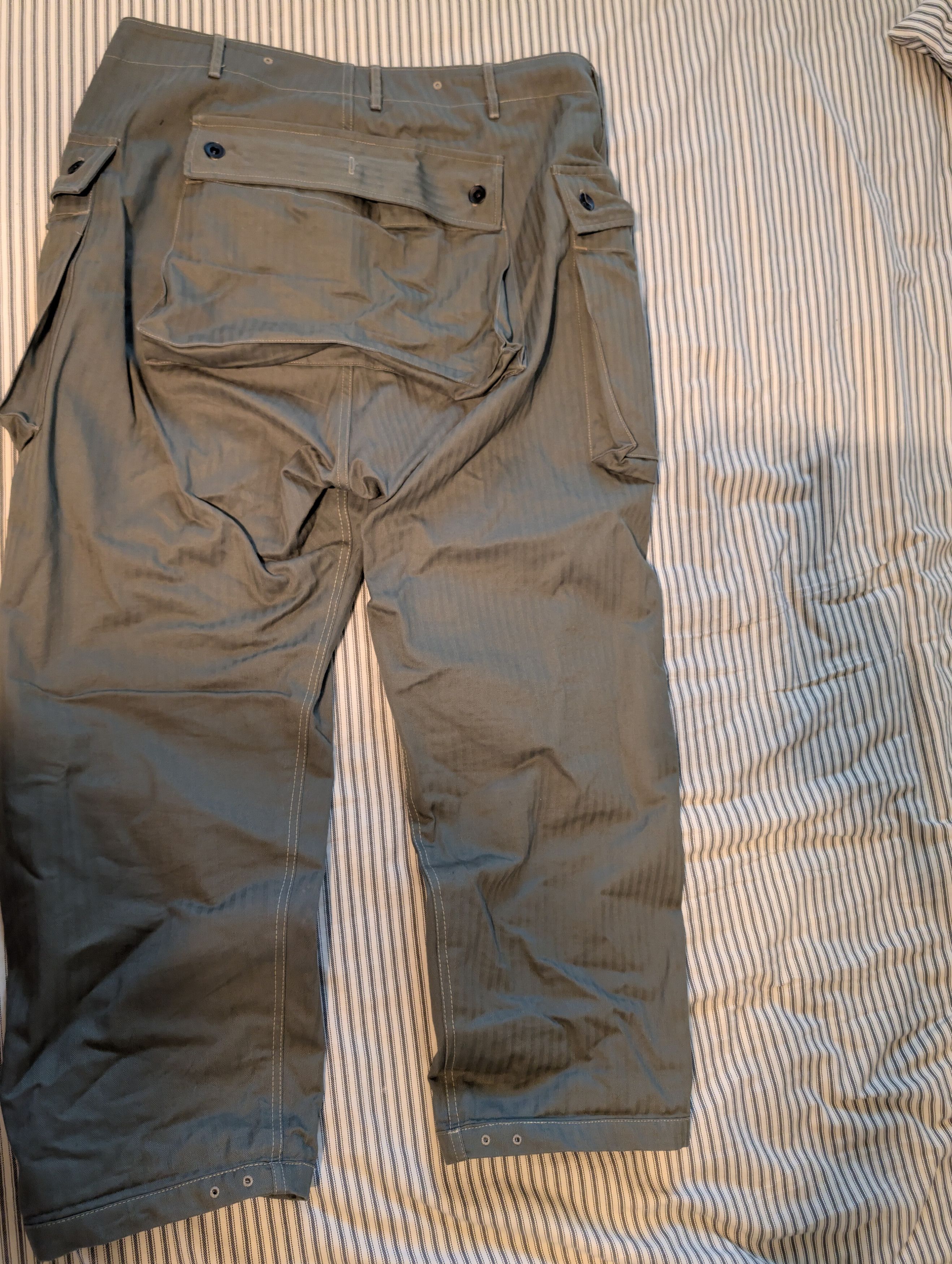 The Real McCoy's P-44 UTILITY TROUSER Size US 36 / EU 52 - 2 Thumbnail