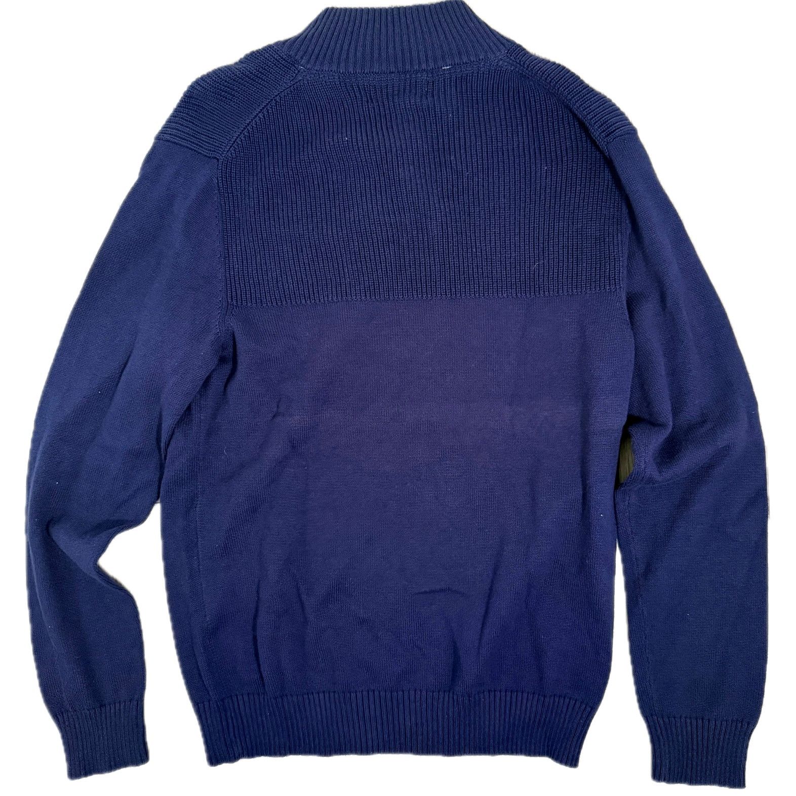Club Room Club Room Ribbed Four-Button Mock Neck Sweater Navy Small Size US S / EU 44-46 / 1 - 4 Thumbnail