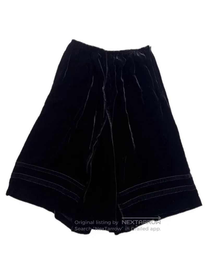 Comme des Garcons Comme Des Garcons size M Black velvet velvet dress Size 23" - 1 Thumbnail
