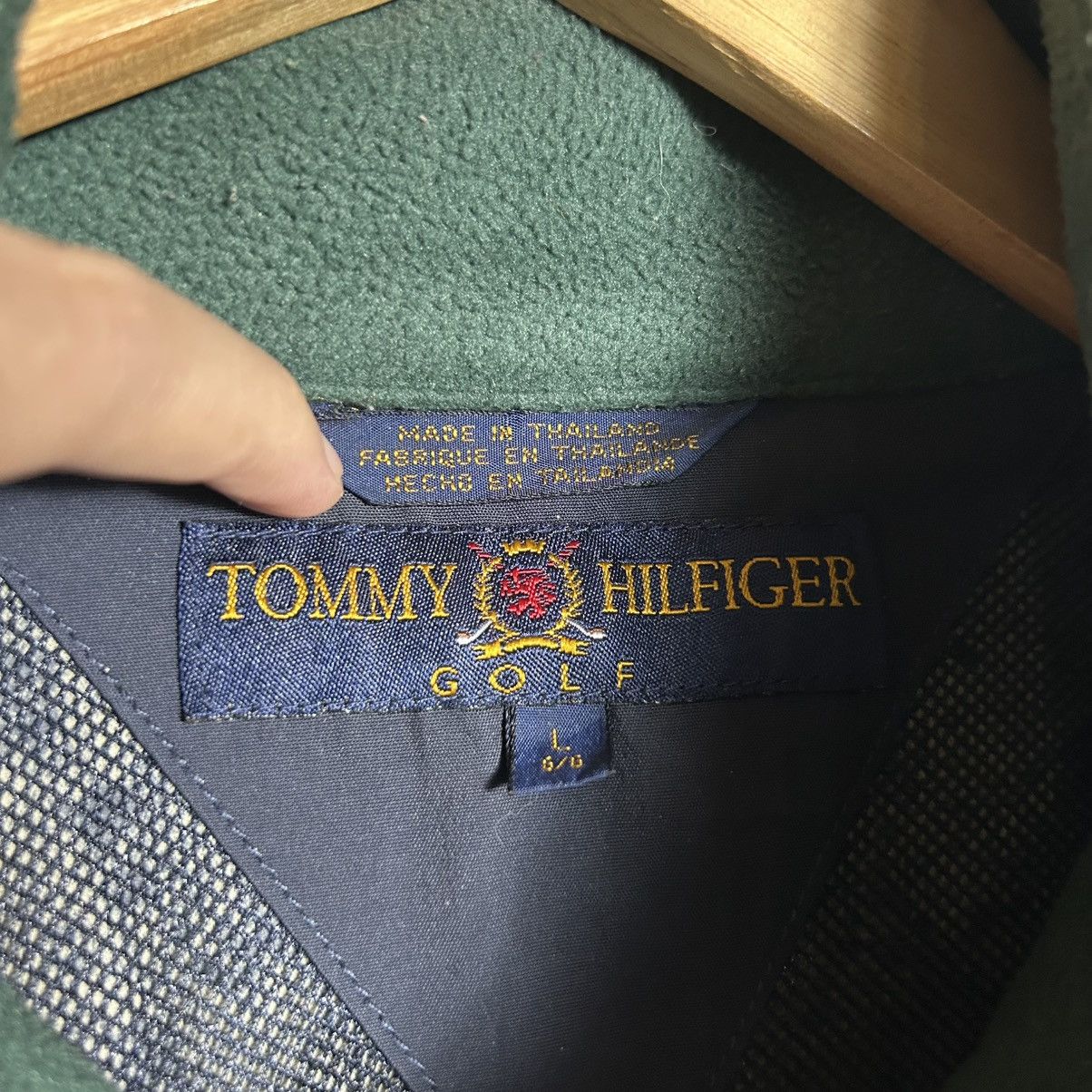 Tommy Hilfiger Vintage Tommy Hilfiger Jacket Size L / US 10 / IT 46 - 6 Thumbnail