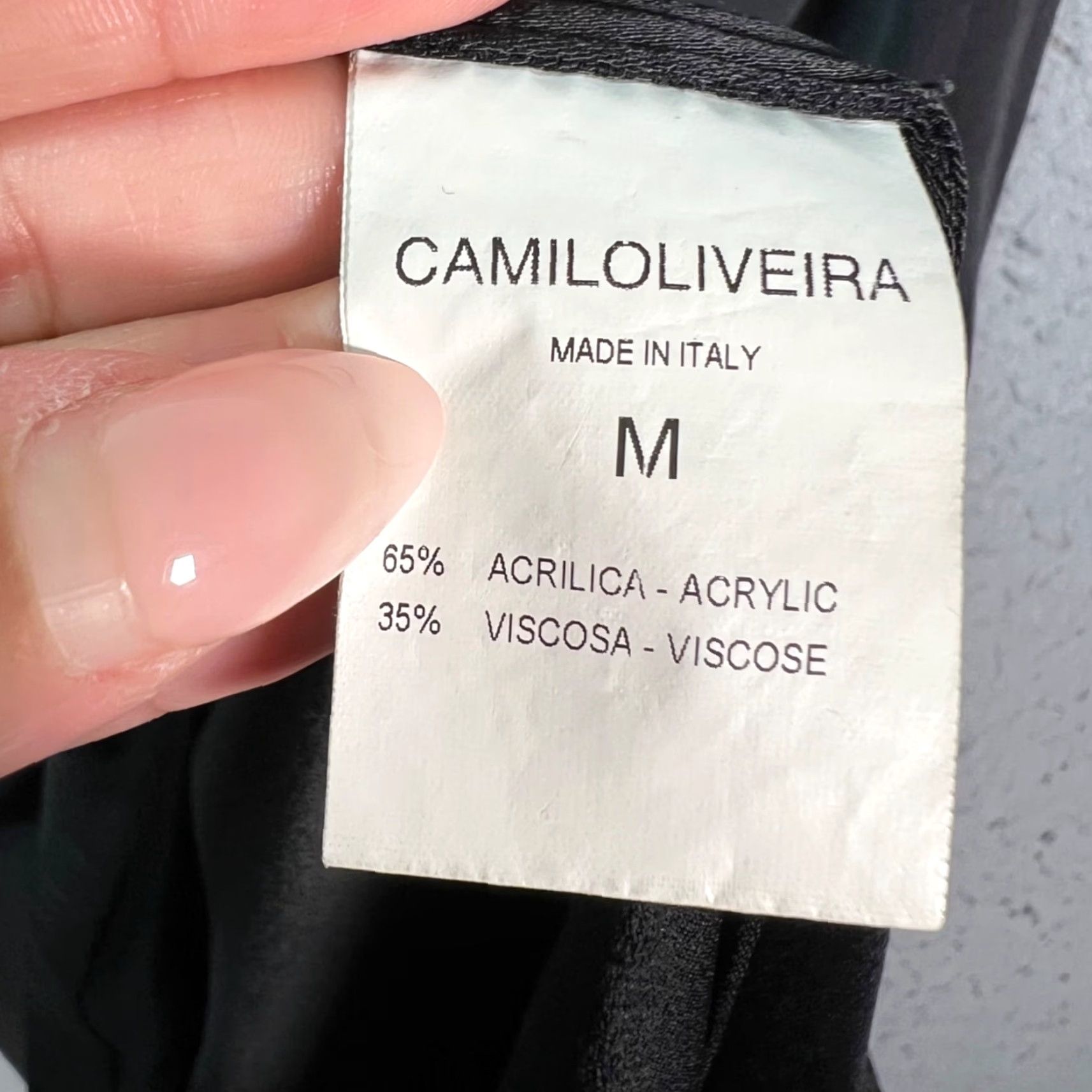 Vintage Camilo Oliveira Mens Button-Up Shirt Short Sleeve Black Casual Modern Shirt M Mens Size US M / EU 48-50 / 2 - 4 Thumbnail