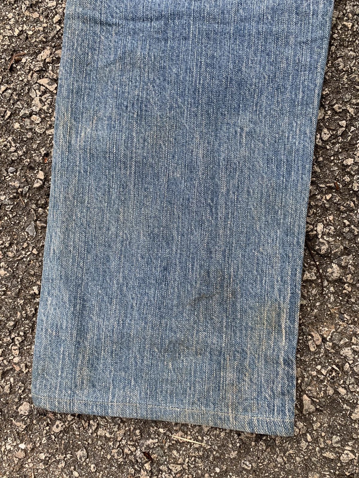 Kapital Edwin Selvedge 505Z Mudwash Distressed Denim Size US 37 - 23 Thumbnail