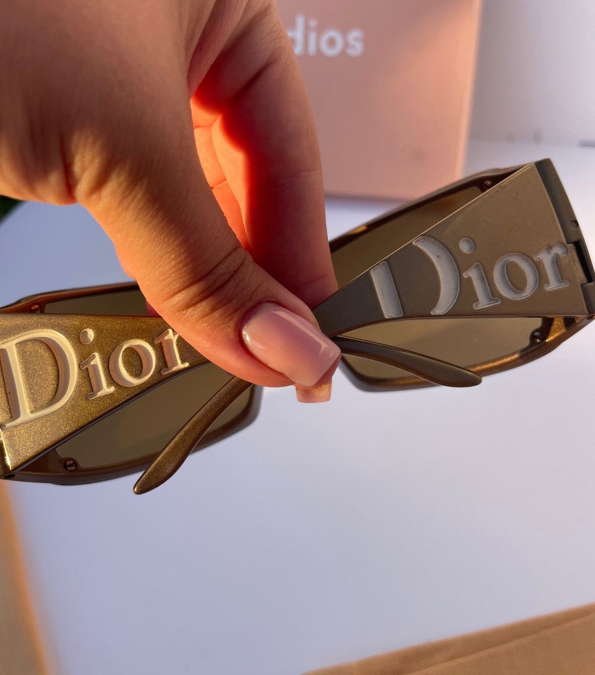Dior Dior vintage sunglasses Overshine 2 Size ONE SIZE - 18 Thumbnail
