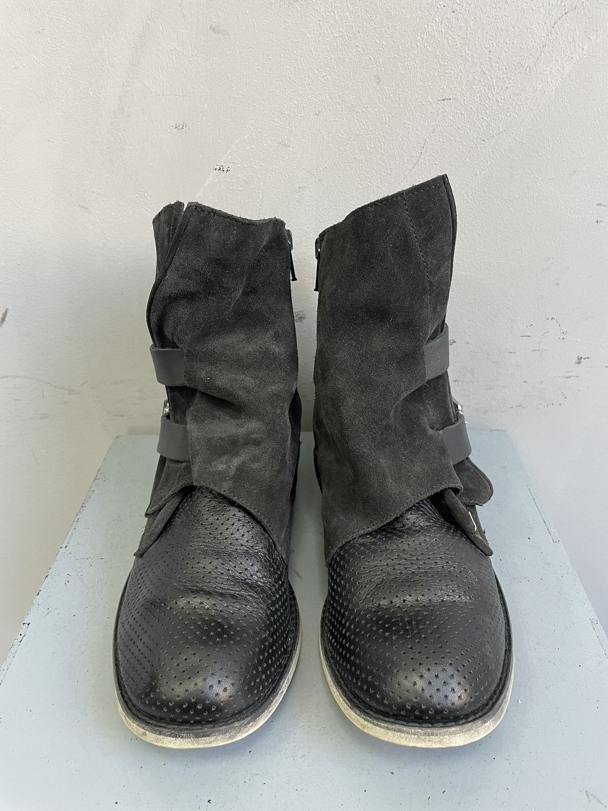 A.S.98 Riccanera a.s. 98 gothic black boots modern style Size US 8 / IT 38 - 4 Thumbnail