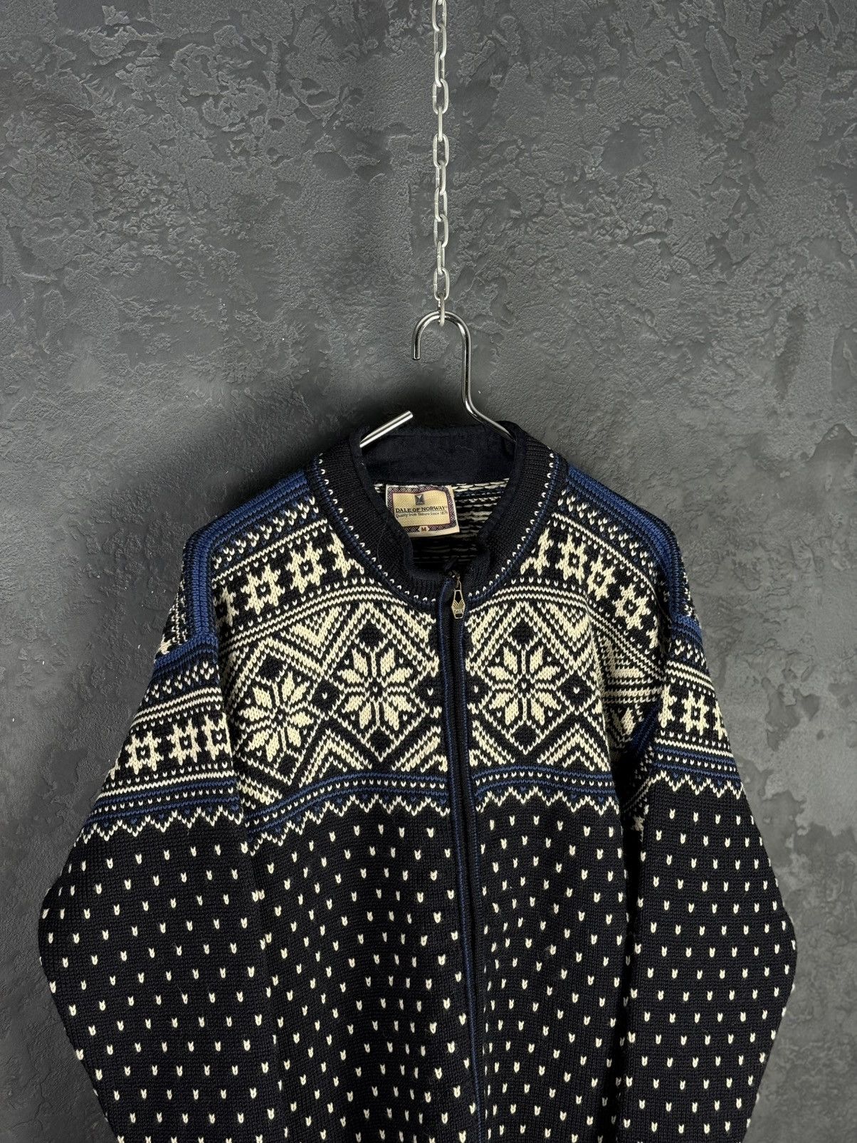 Dale Of Norway Dale of Norway Full Zip Wool Sweater Size M Size US M / EU 48-50 / 2 - 5 Thumbnail