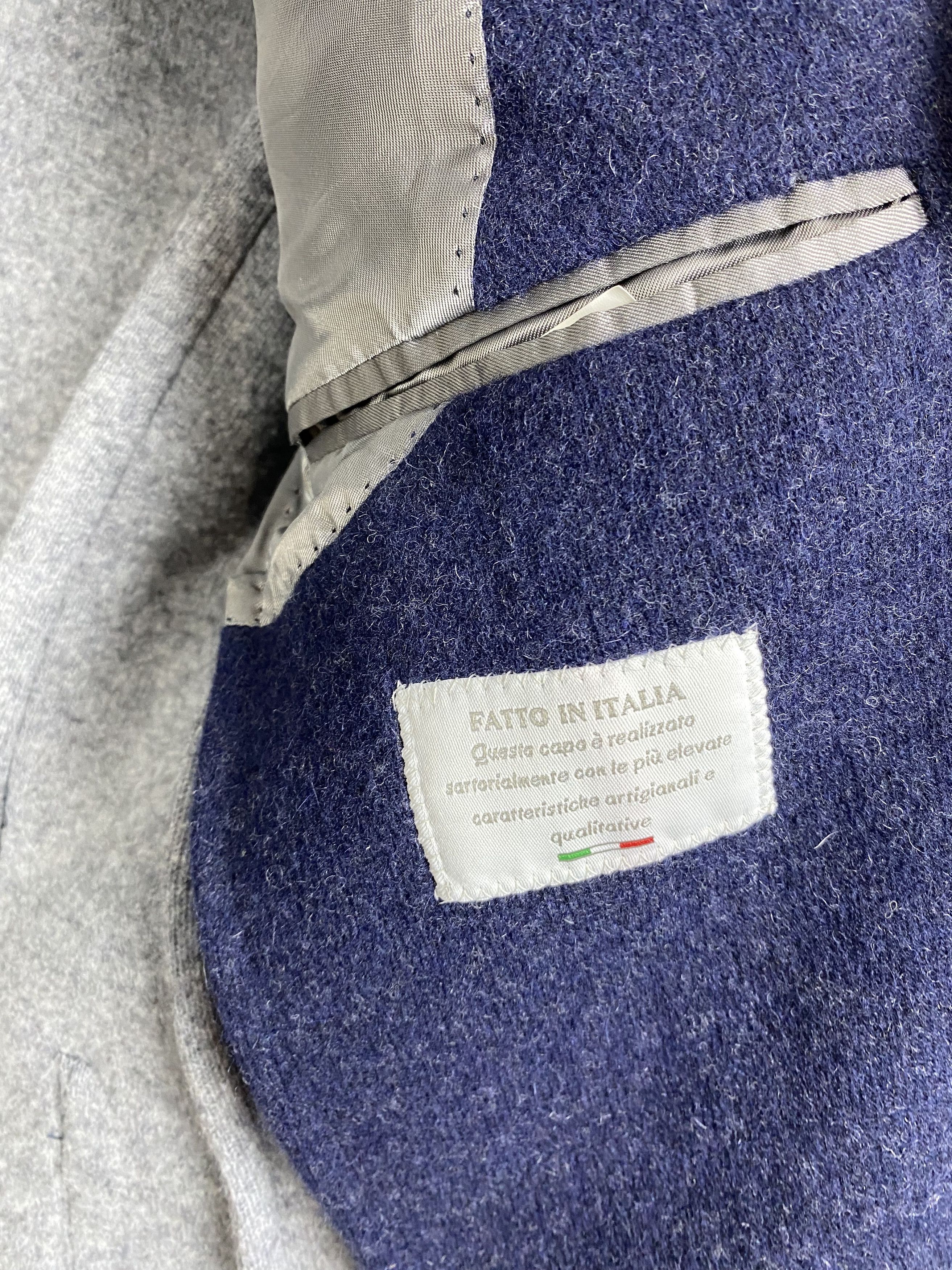 Other Fugato Italia 1974 Wool-Angora Soft Blazer size IT48 Size 38R - 12 Thumbnail