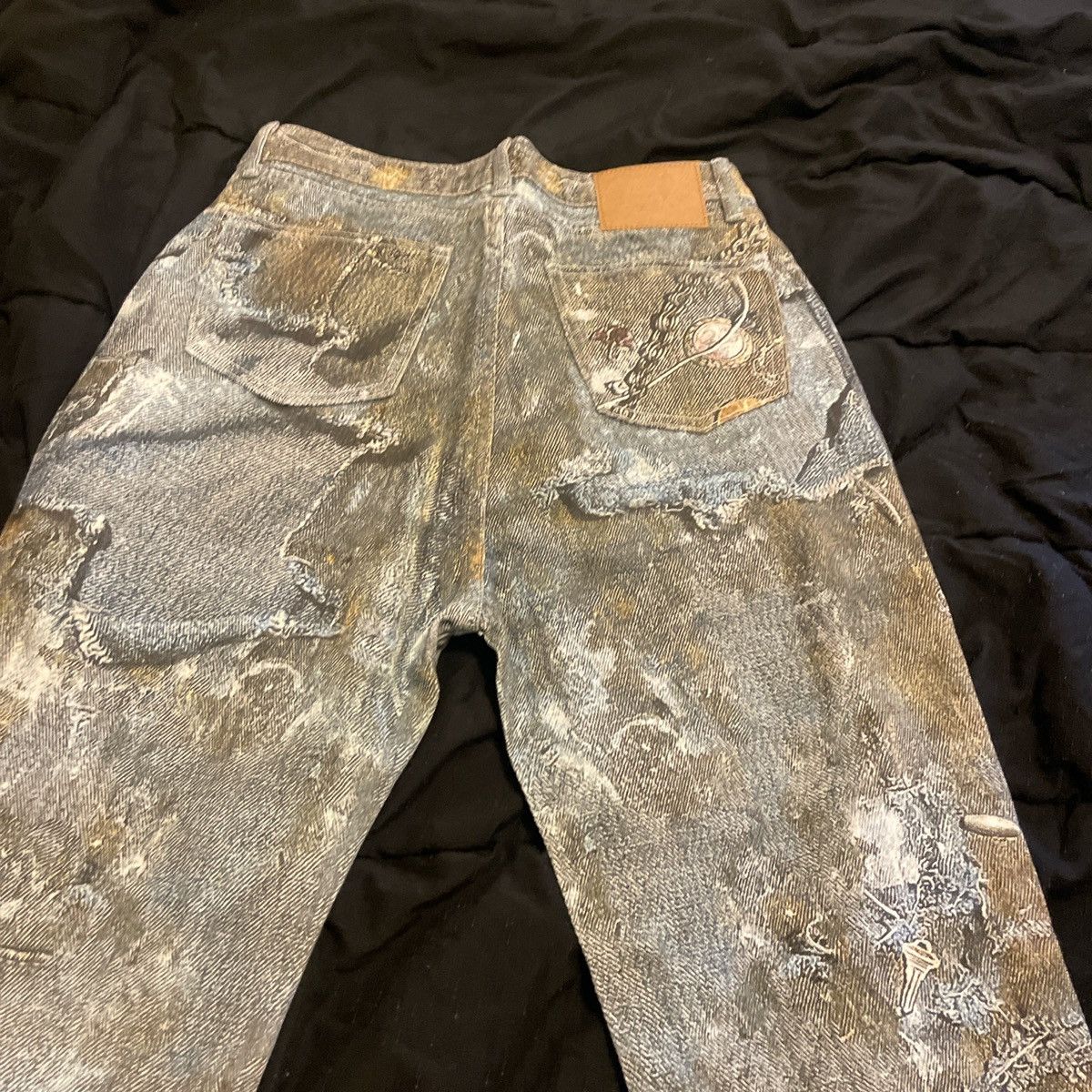 Vintage Baggy flared jeans Size US 29 - 4 Thumbnail