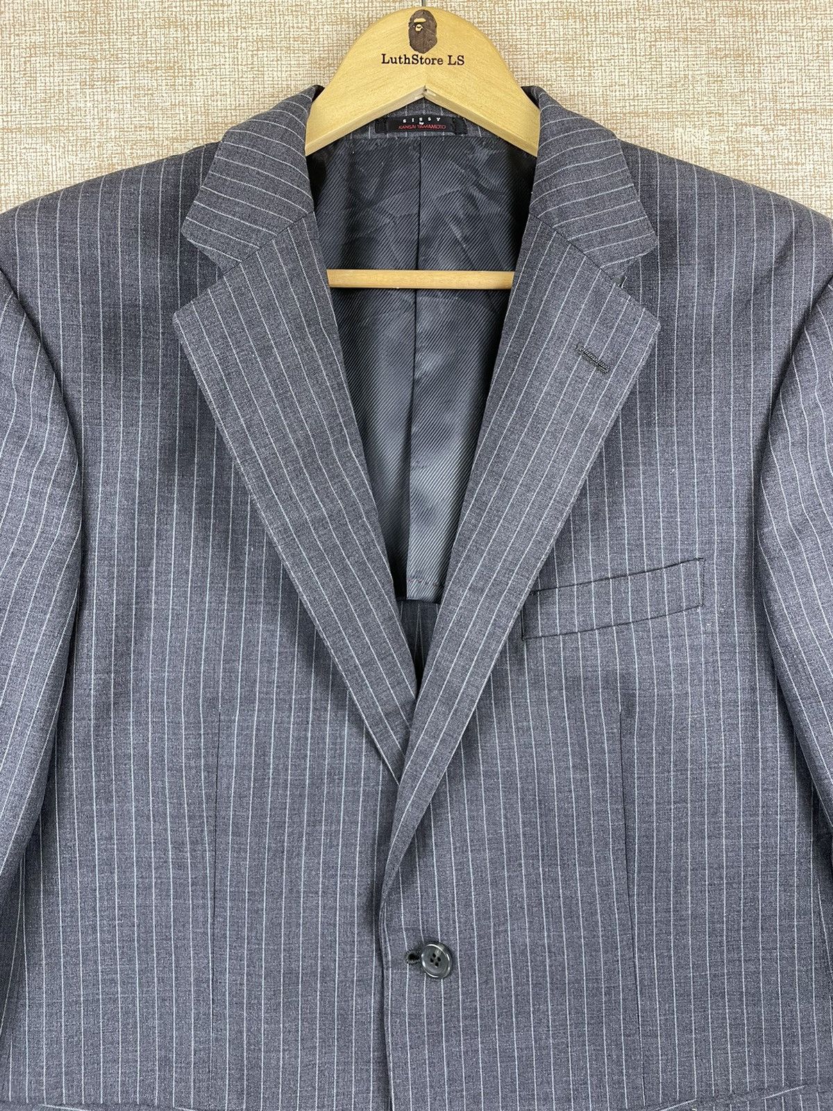 Japanese Brand × Kansai Yamamoto × Vintage Vtg SISSY By Kansai Yamamoto Japanese Designer Blazer Jacket Size US M / EU 48-50 / 2 - 7 Thumbnail