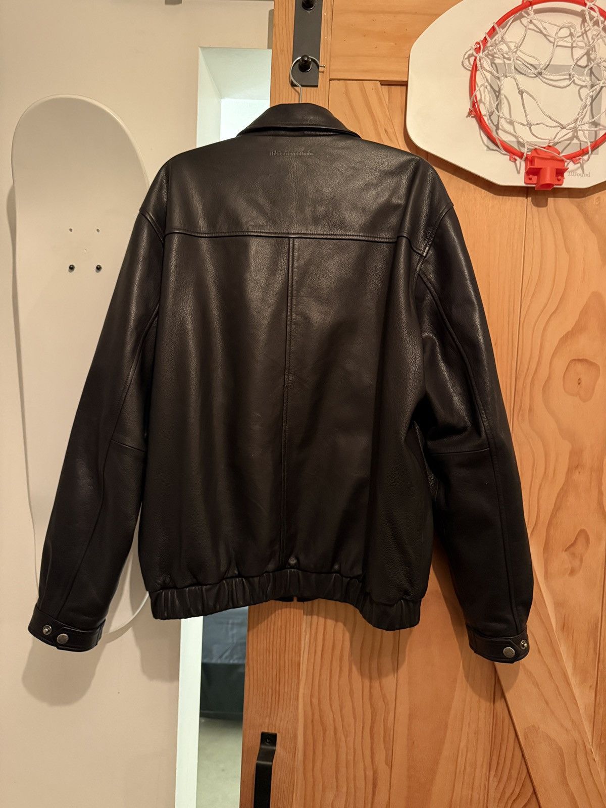 thisisneverthat Black Thisisneverthat leather jacket Size US M / EU 48-50 / 2 - 3 Thumbnail