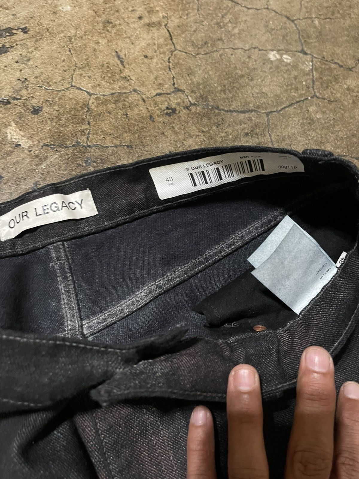 Our Legacy Our Legacy Vast Denim Plaid Size US 30 / EU 46 - 3 Thumbnail