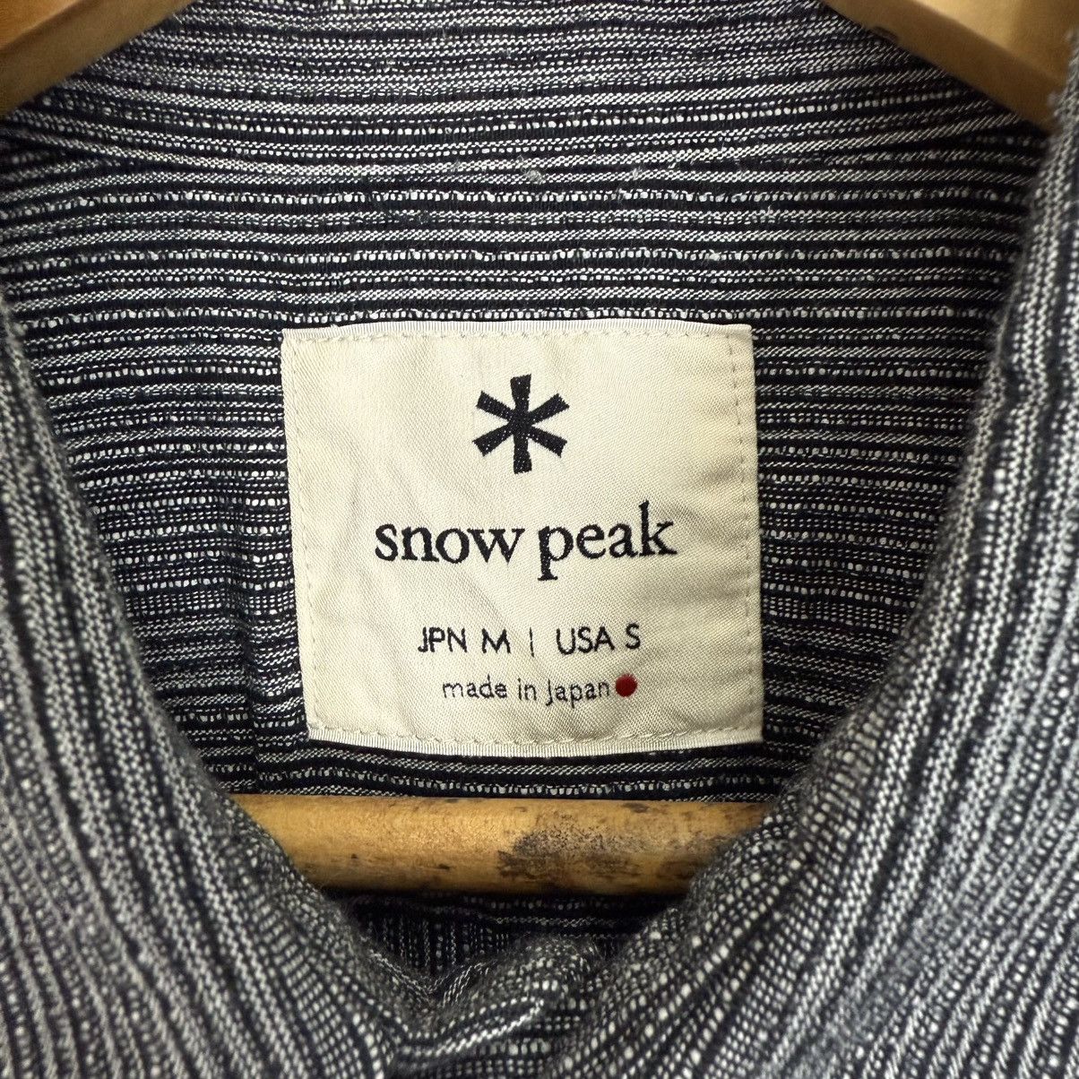 Snow Peak Snow Peak Herringbone Shirt. Size US M / EU 48-50 / 2 - 4 Thumbnail