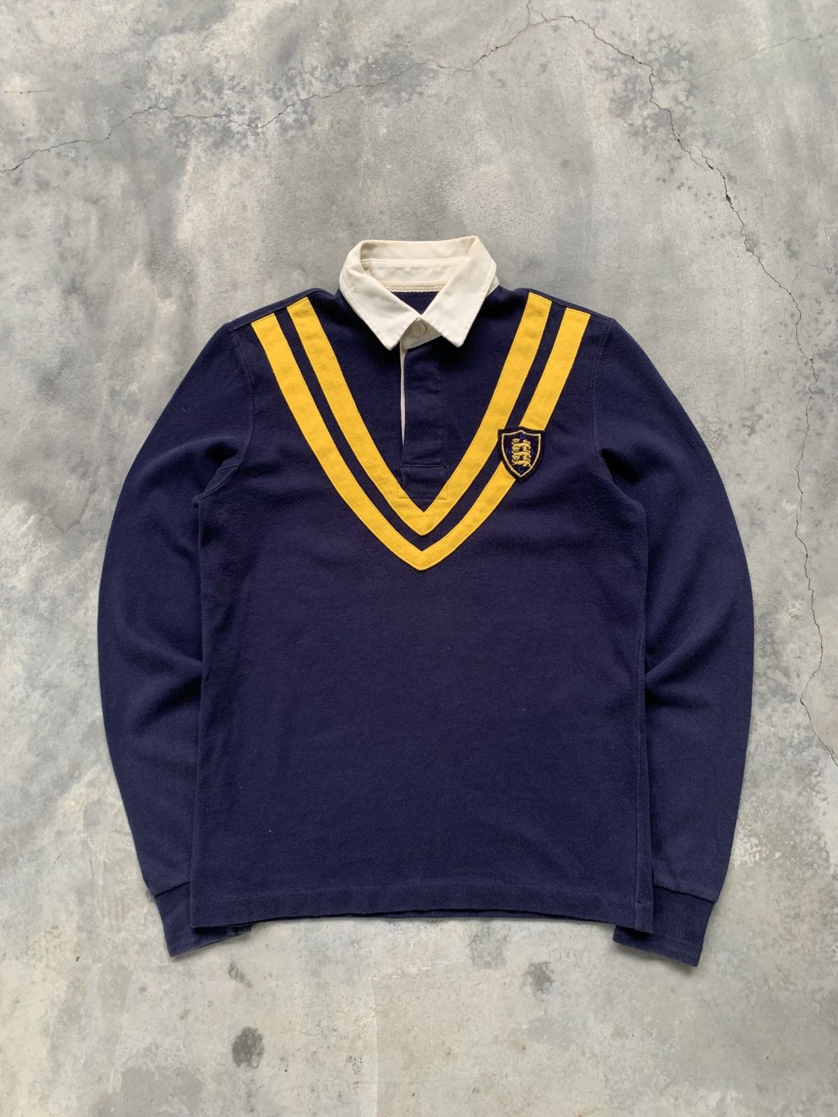 Ralph Lauren Vintage 90s Ralph Lauren Rugby Polo Tshirt Size US M / EU 48-50 / 2 - 1 Thumbnail