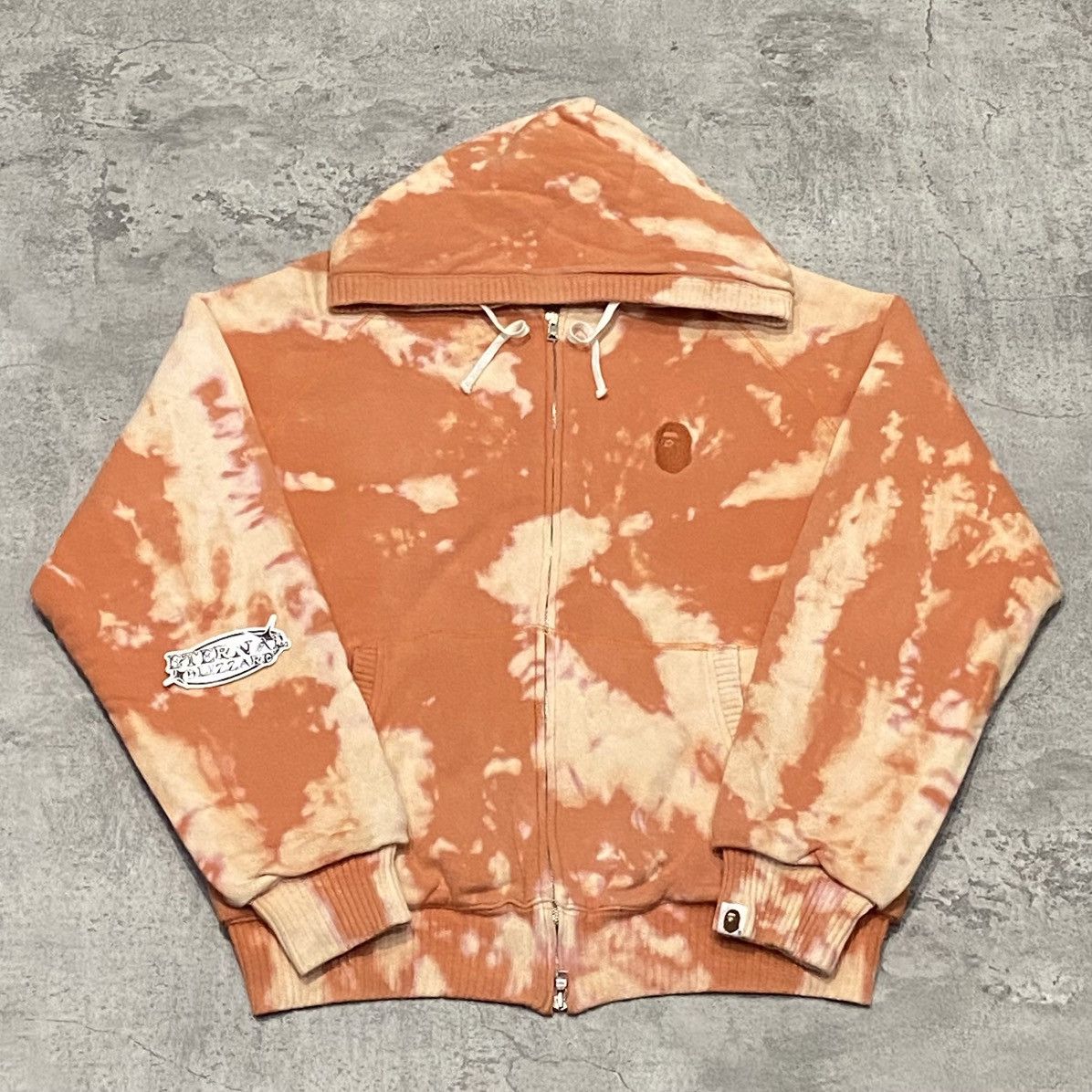 Bape Bape Tie-dye Ape Head Zip Hoodie Size US M / EU 48-50 / 2 - 1 Thumbnail