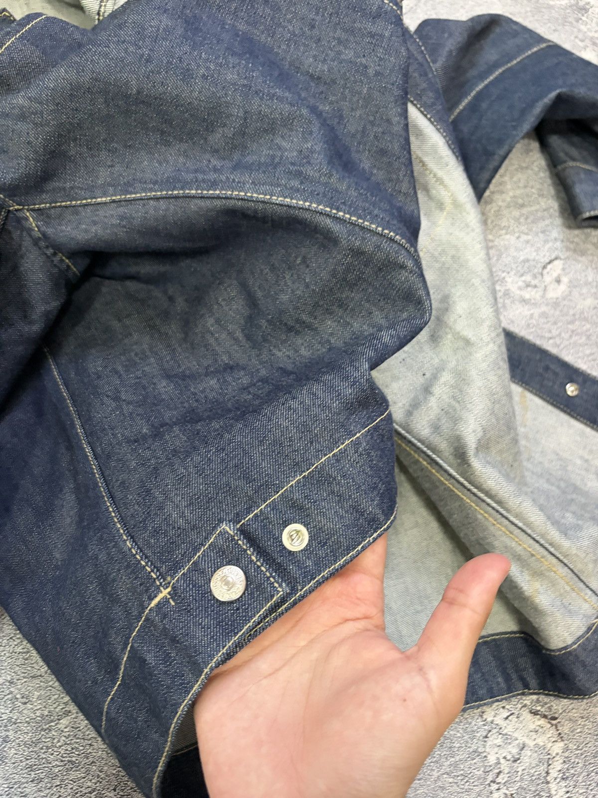 Levi's Levi’s Engineered Jeans Denim Jacket Dark Indigo L Size US L / EU 52-54 / 3 - 14 Thumbnail