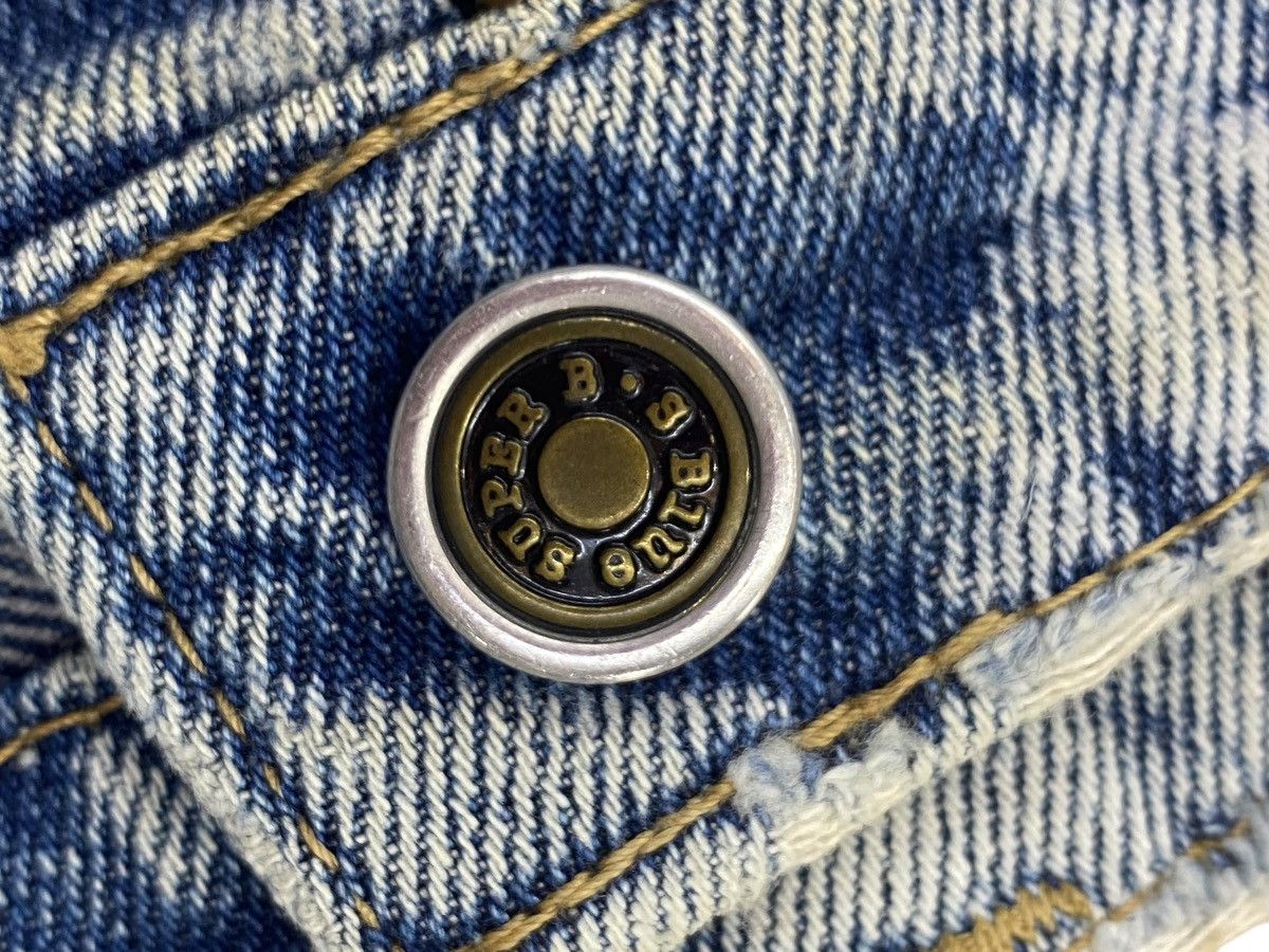 Japanese Brand Japanese Brand Blue Acid Wash Style Arrow Line Jeans Size US 28 / EU 44 - 10 Thumbnail