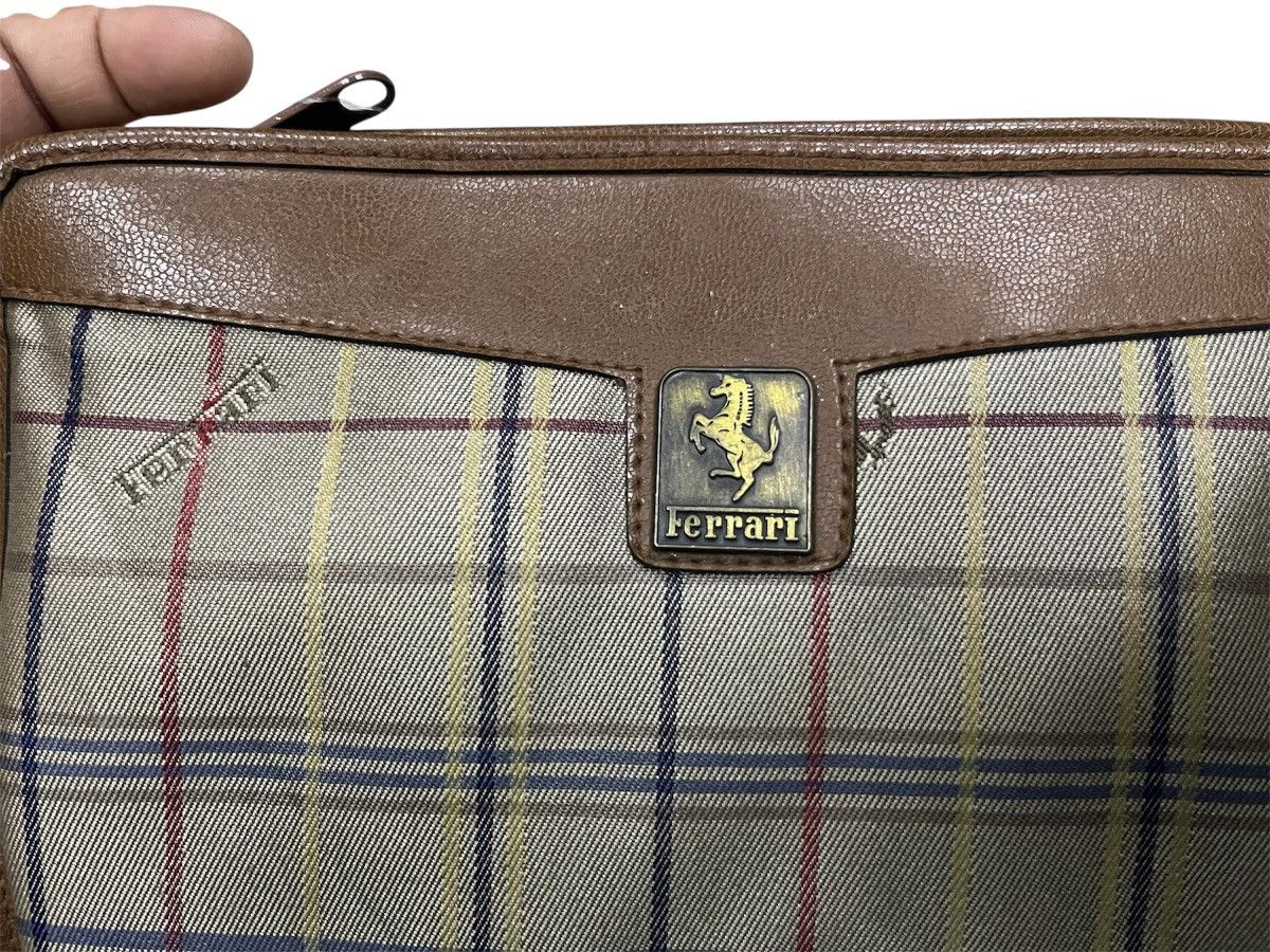 Ferrari Vintage Ferrari Monogram Clutch Bag Size ONE SIZE - 6 Thumbnail
