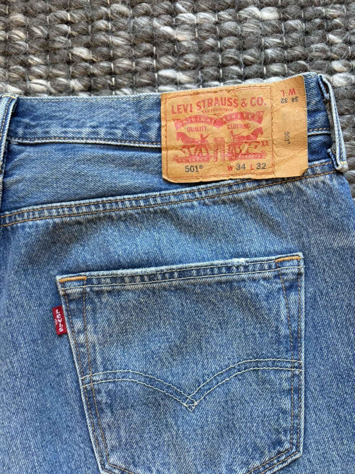 Levi's Levi’s 501 Paint Splatter Size US 34 / EU 50 - 9 Thumbnail