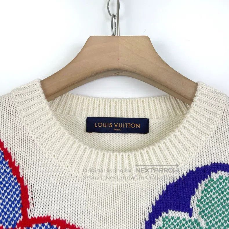 Louis Vuitton Louis Vuitton Classic Wool Beige Big Three Flower Color Fu Size US M / EU 48-50 / 2 - 3 Thumbnail