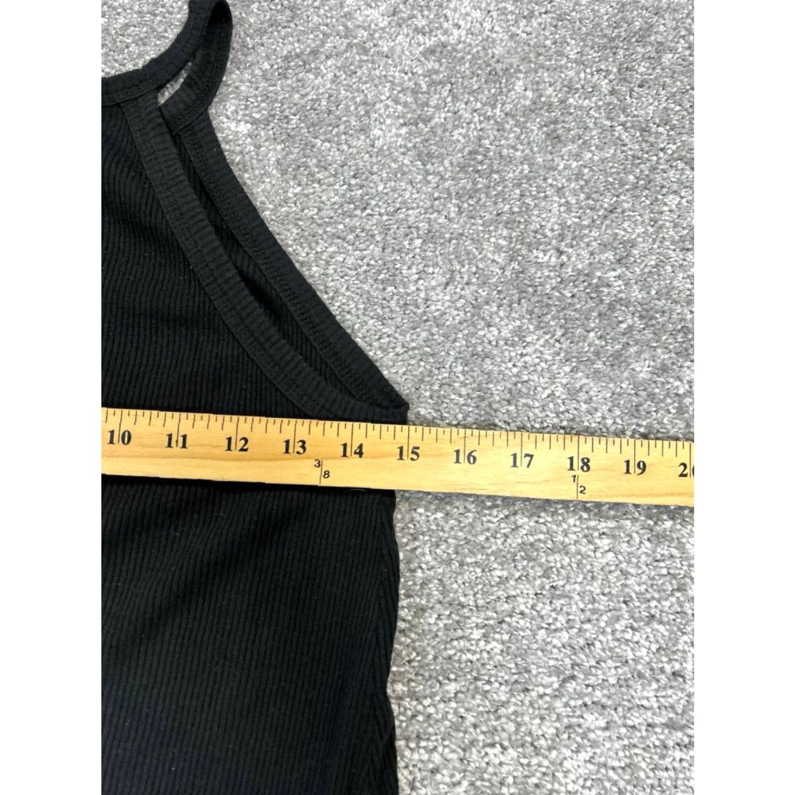 Madewell Madewell Dress Xs Womens Black Ribbed Knit Size XS / US 0-2 / IT 36-38 - 6 Thumbnail