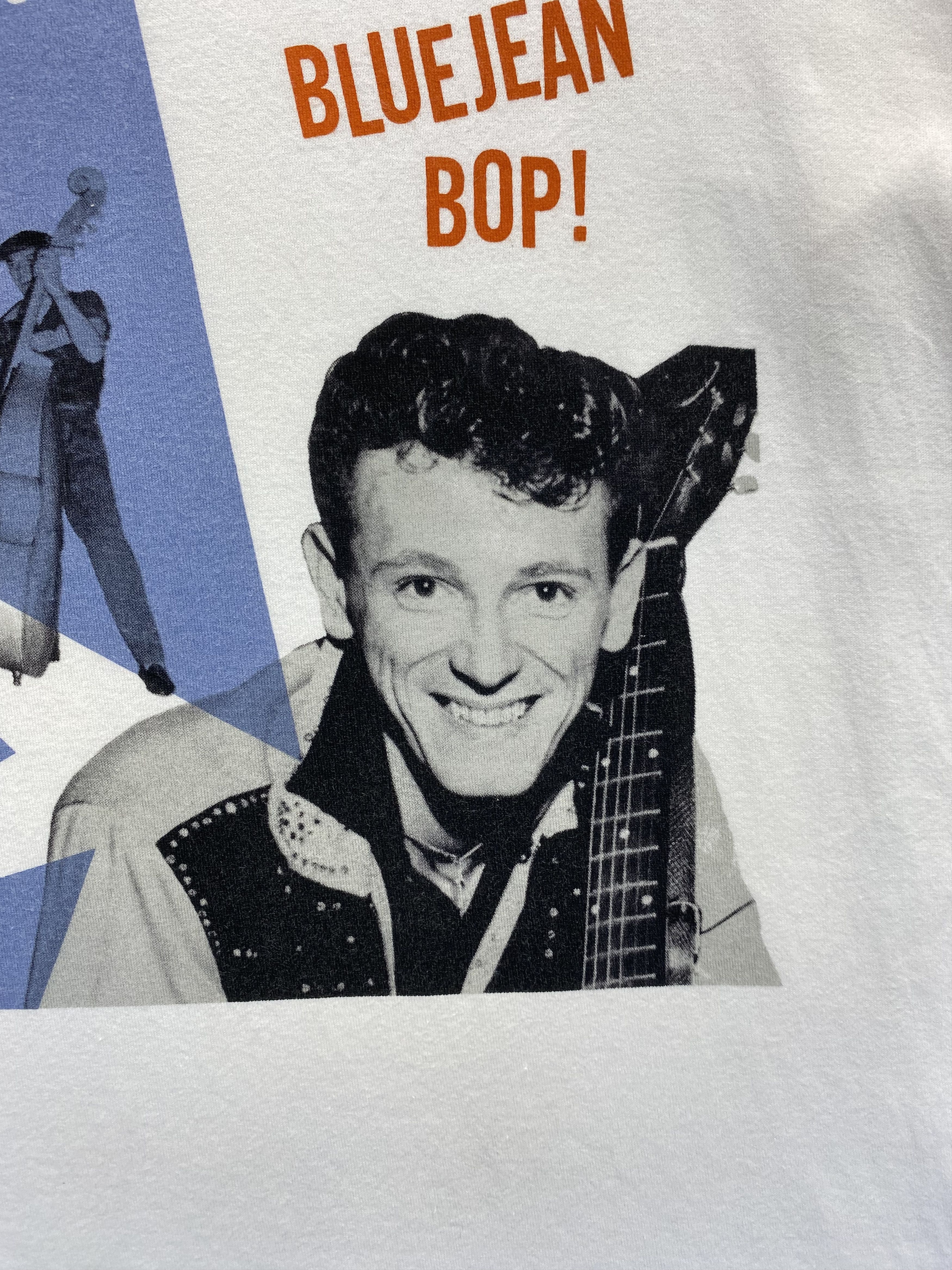 Band Tees Gene Vincent & His Blue Caps Blue Jean Bop Promo T-Shirt Size US L / EU 52-54 / 3 - 3 Thumbnail