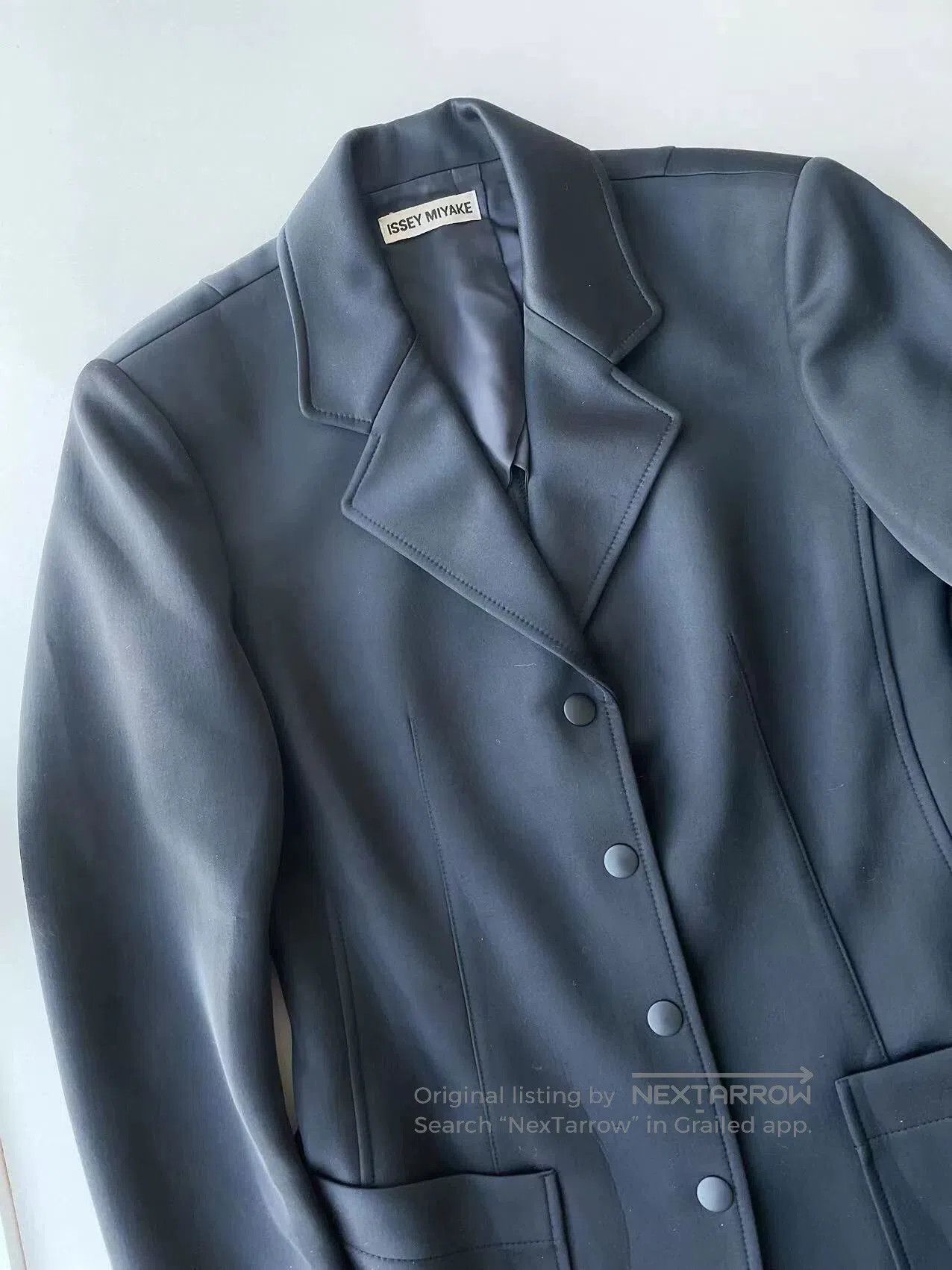 Issey Miyake Issey Miyake Structured Shoulder Jacket. Size S / US 4 / IT 40 - 4 Thumbnail