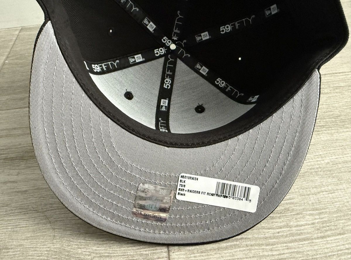 Born X Raised × NFL × New Era Las Vegas Raiders BORN X RAISED New Era Rocker Fitted 7 3/8 Size ONE SIZE - 10 Thumbnail