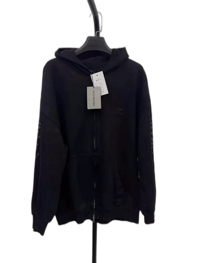 Balenciaga Balenciaga Heavy Metal Zip Hoodie Size S-yf Size US S / EU 44-46 / 1 - 1 Thumbnail