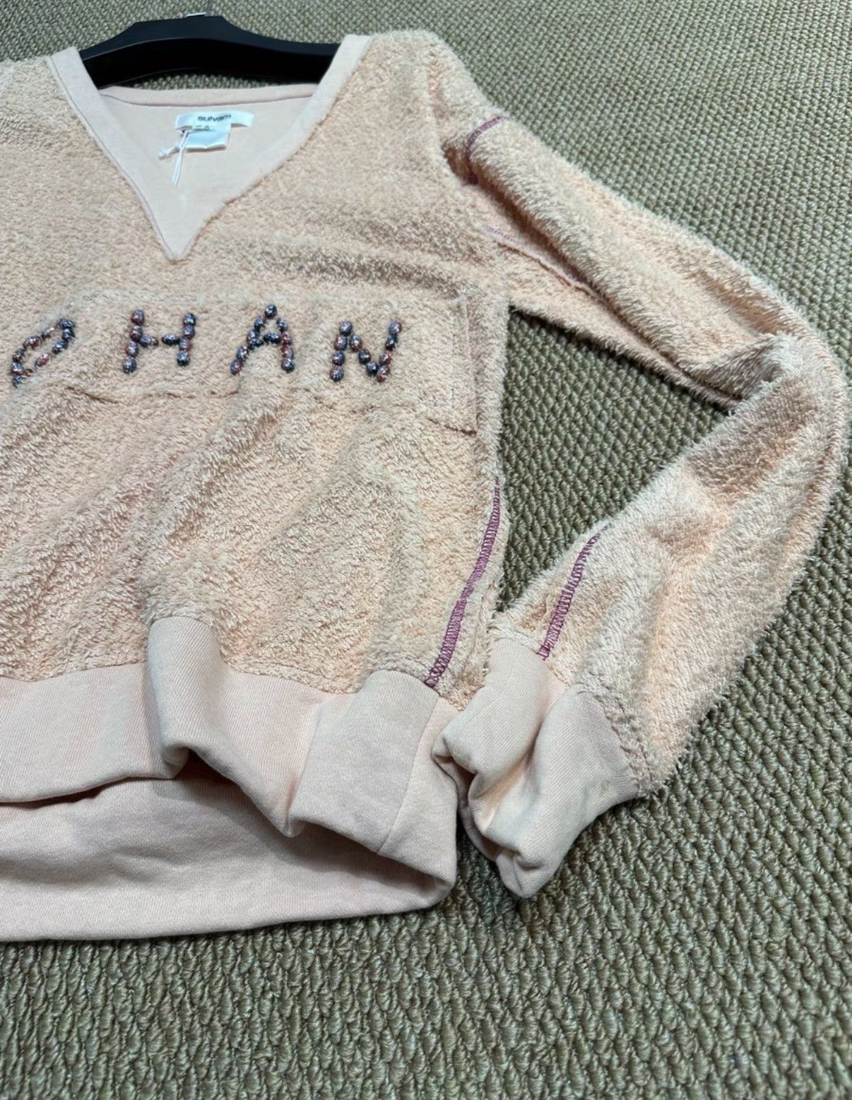 Sulvam Sulvam Terry Sweatshirt K23 Size M / US 6-8 / IT 42-44 - 3 Thumbnail