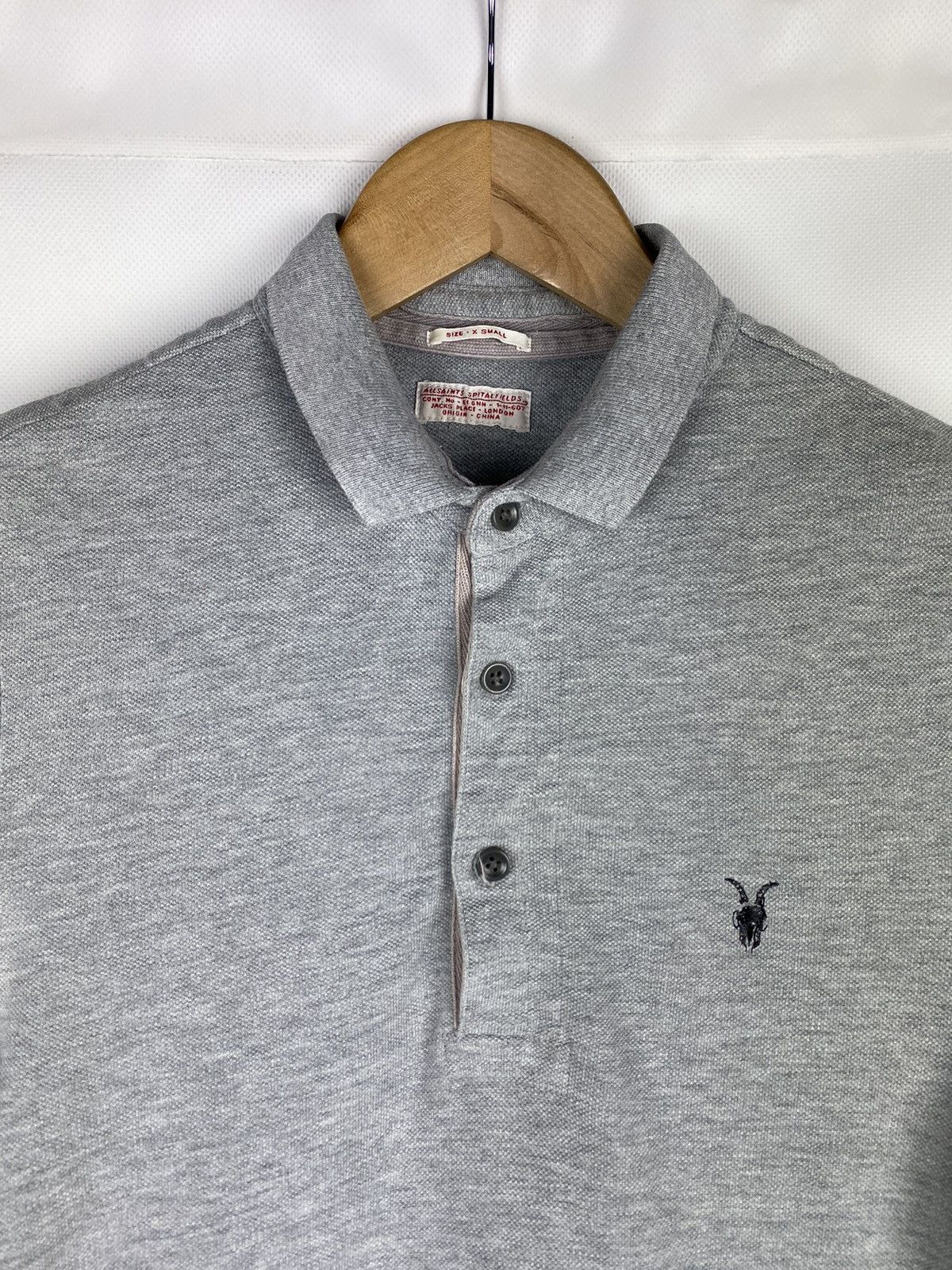Allsaints × Japanese Brand Allsaints Sandringham SS Polo T Shirt Size Xs Size US XS / EU 42 / 0 - 6 Thumbnail