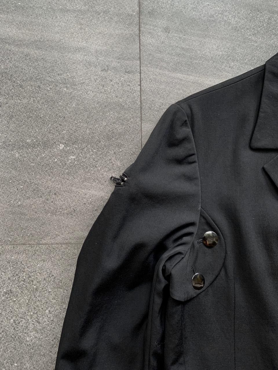 Yohji Yamamoto FREE TAX! Bondage Zipper Blazer Jacket Size 48R - 7 Thumbnail