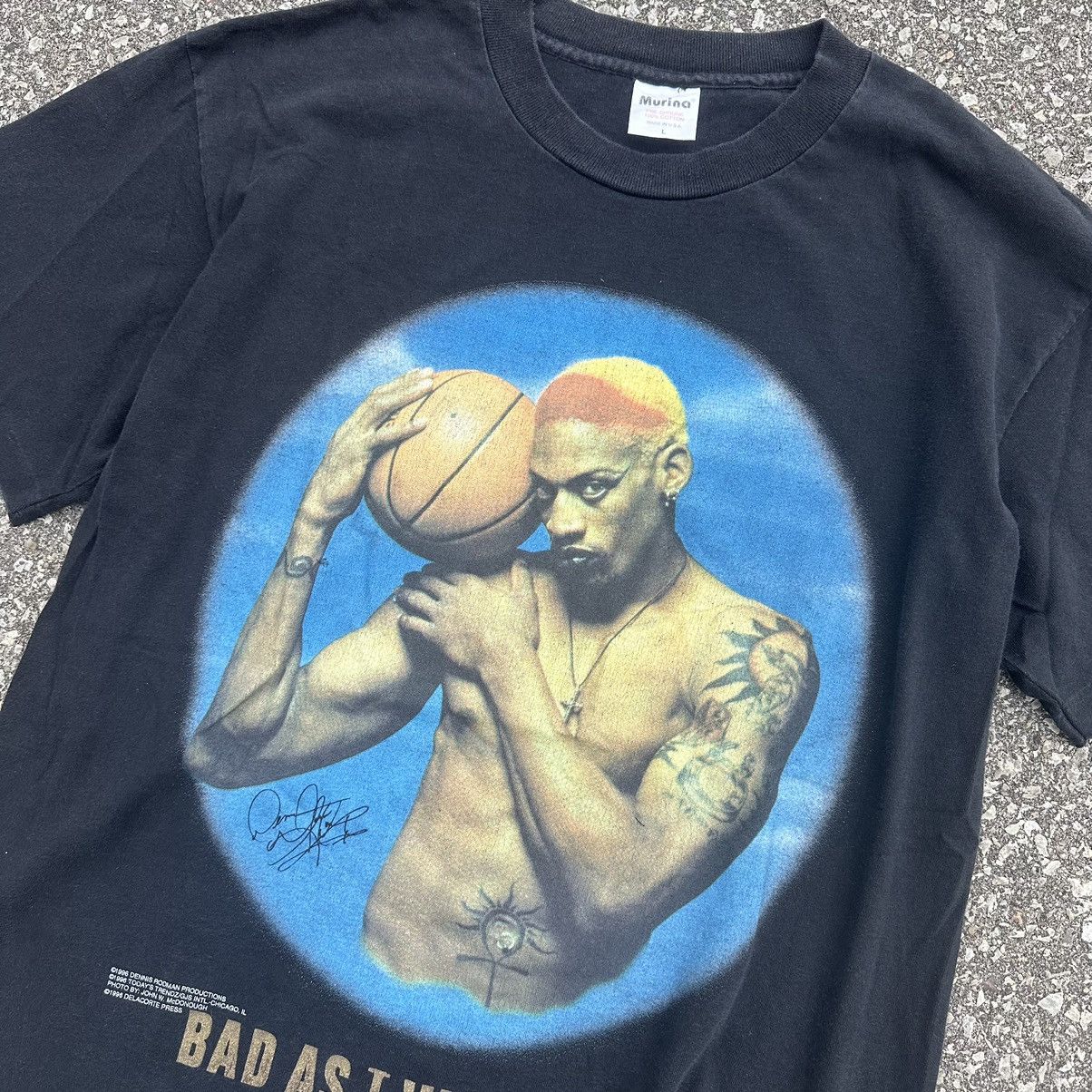 Japanese Brand × NBA × Vintage Vintage Dennis Rodman Shirt Size US L / EU 52-54 / 3 - 2 Thumbnail