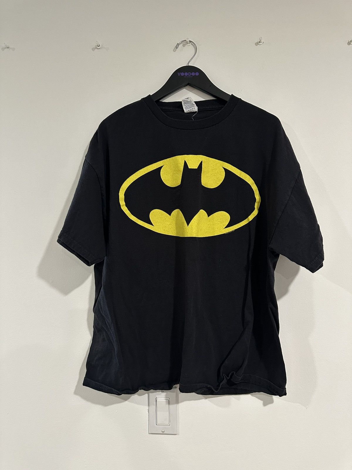 Vintage Vintage Batman logo tee Size US XXL / EU 58 / 5 - 1 Thumbnail