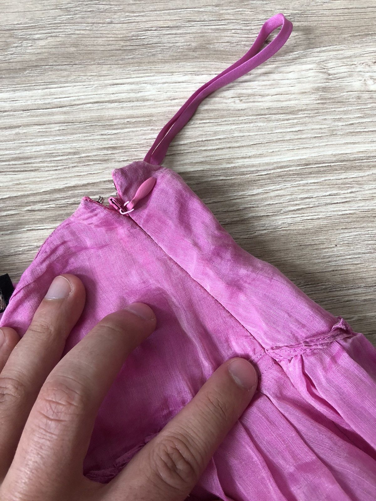 Ralph Lauren × Ralph Lauren Black Label Ralph Lauren Fairy Parachute Silk Midi Skirt Size 30" / US 8 / IT 44 - 5 Thumbnail