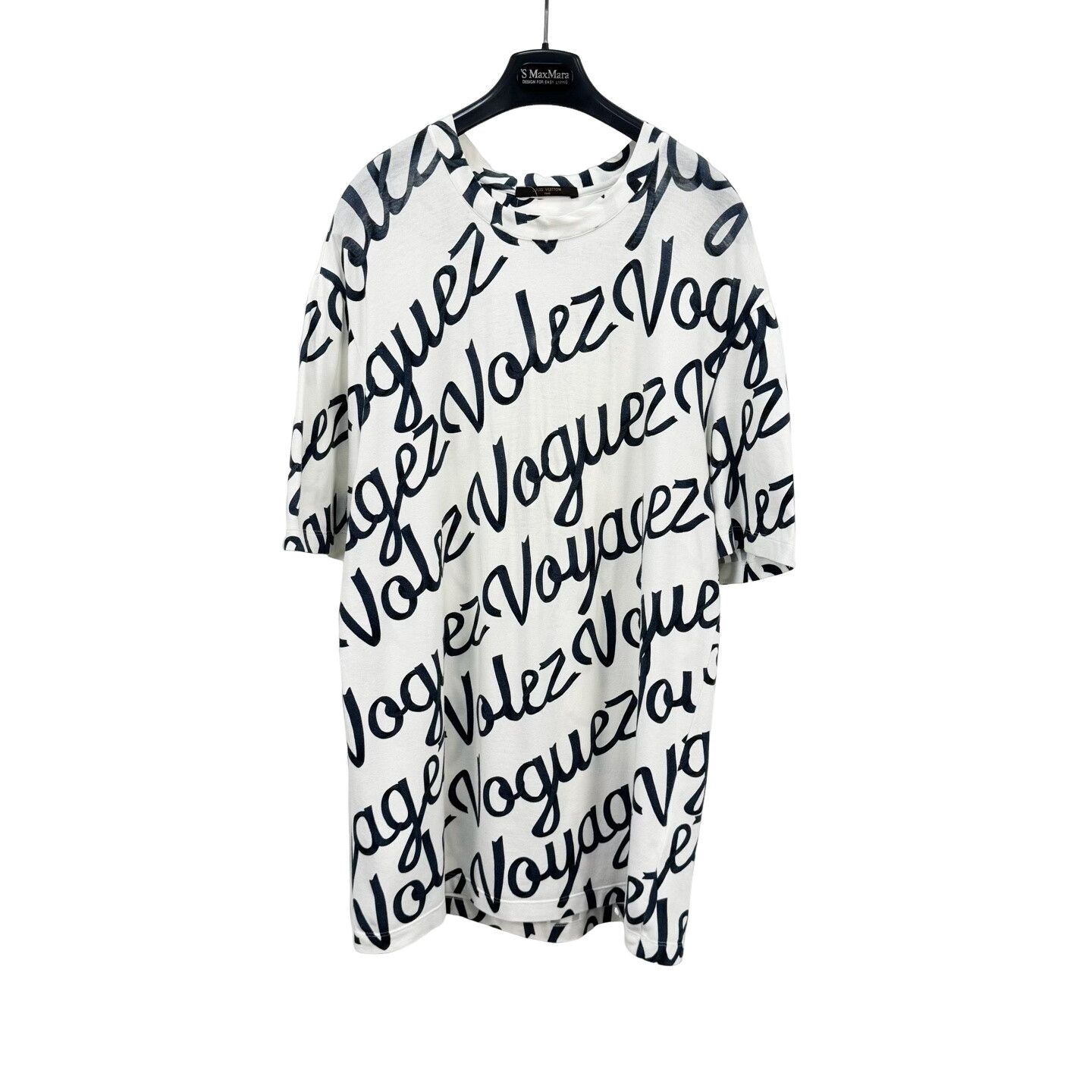 Louis Vuitton Louis Vuitton Volez Voguez Voyagez Script T-Shirt XL Size US XL / EU 56 / 4 - 1 Thumbnail