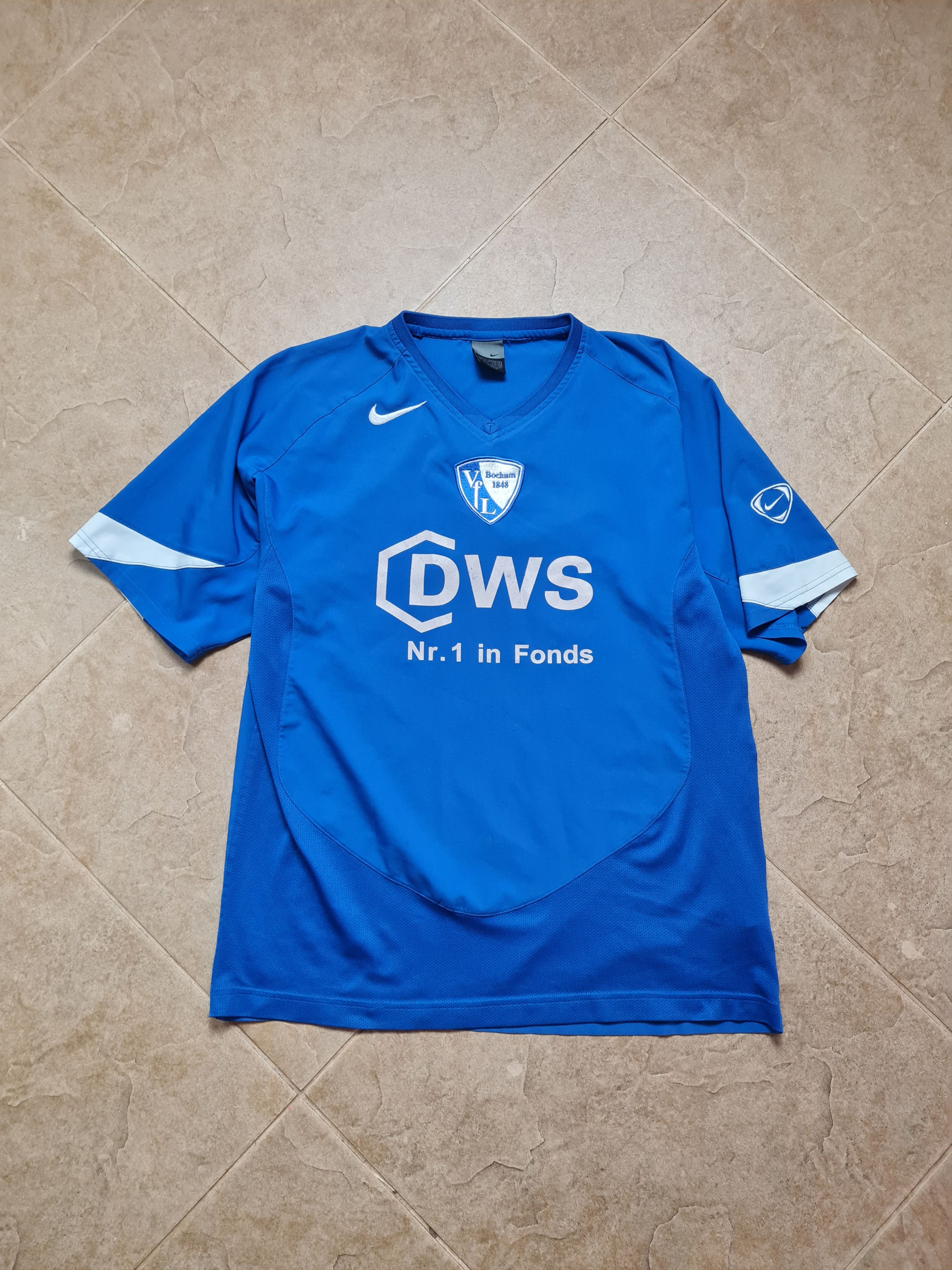 Nike NIKE VFL Bochum 2005/2006 Home Blue Shirt Size M Size US M / EU 48-50 / 2 - 5 Thumbnail
